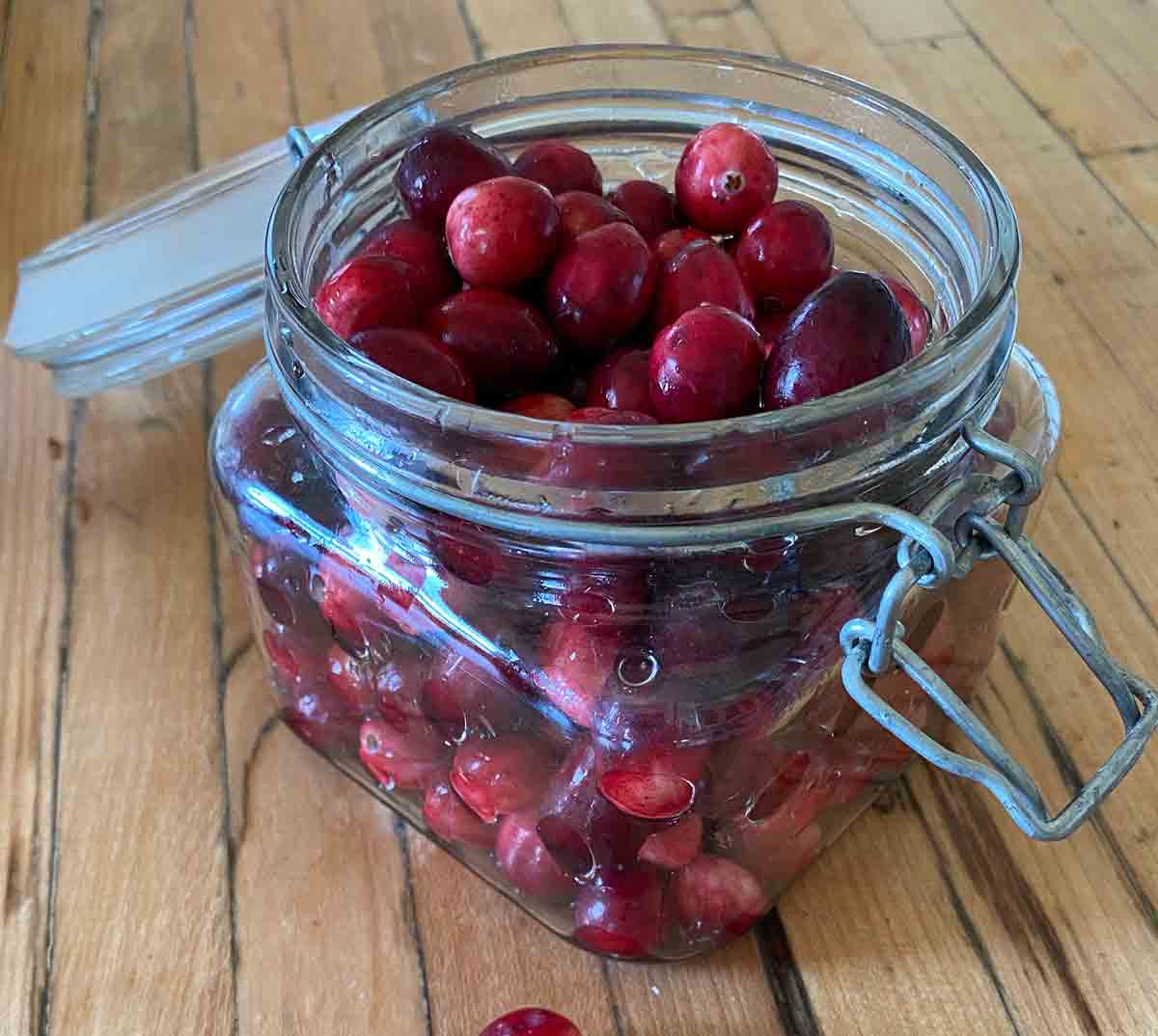 Honey-Fermented Cranberries - Life In The Green.House