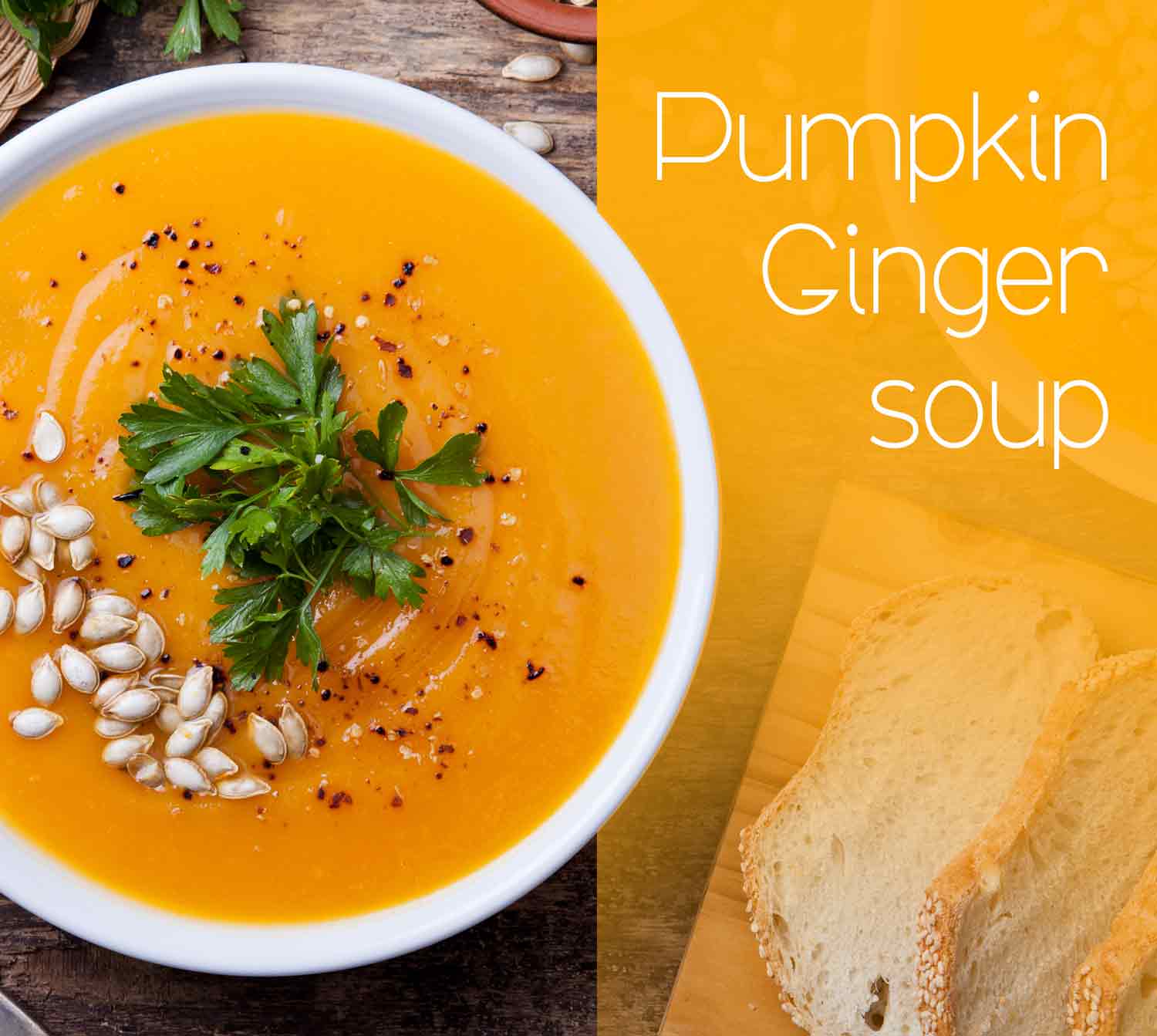 Pumpkin Ginger Soup Recipe - Life In The Green.House