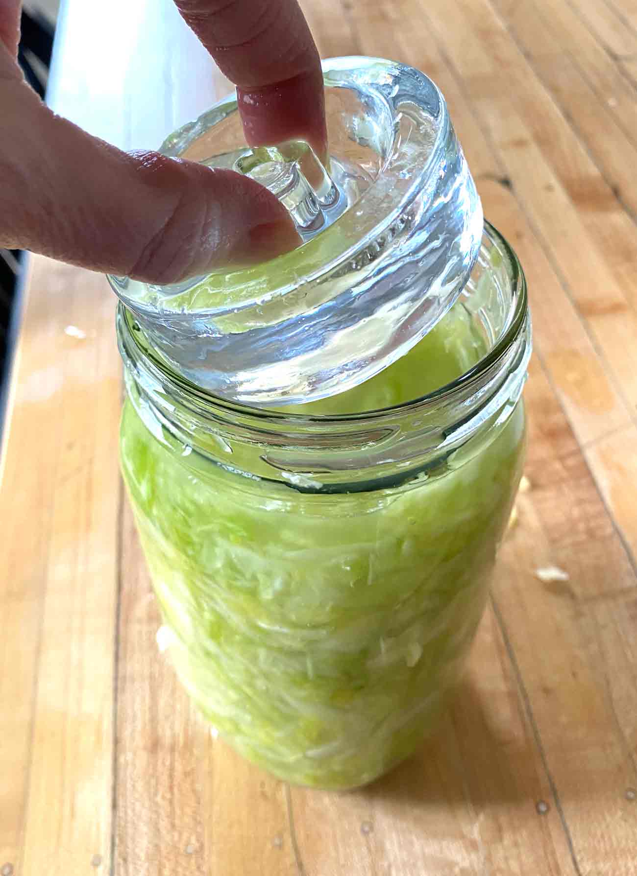 Easy Sauerkraut Recipe Life In The Green.House